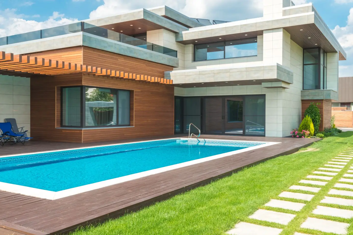 Swimming pool built in Rannock, NSW